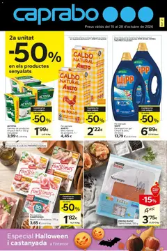 Vista previa del folleto de la tienda Caprabo válido desde el 15/10/2026 