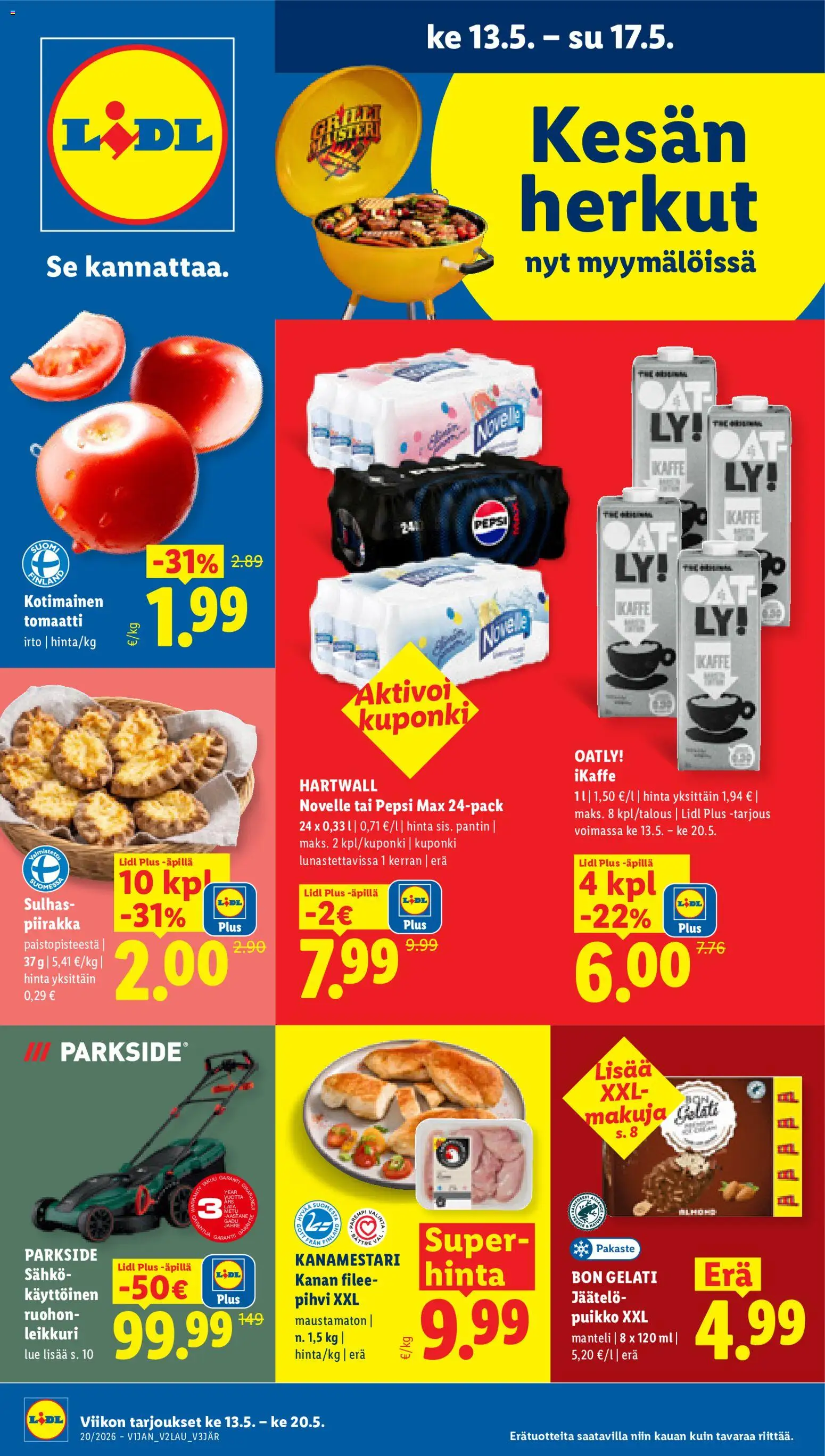 Kaupan Lidl Lidl tarjoukset - Rovaniemi esikatselu, voimassa 13/05/2026
