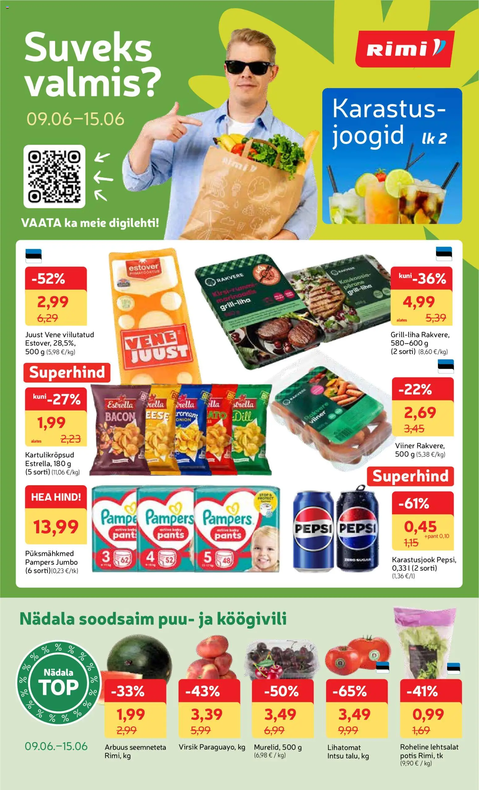Rimi kliendilehe eelvaade alates 09.06.2026