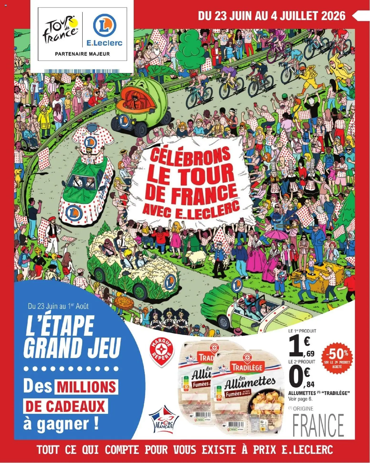 Prévisualisation de E.Leclerc Depenser moins 14 du magasin E.Leclerc formulaire valide 23/06/2026