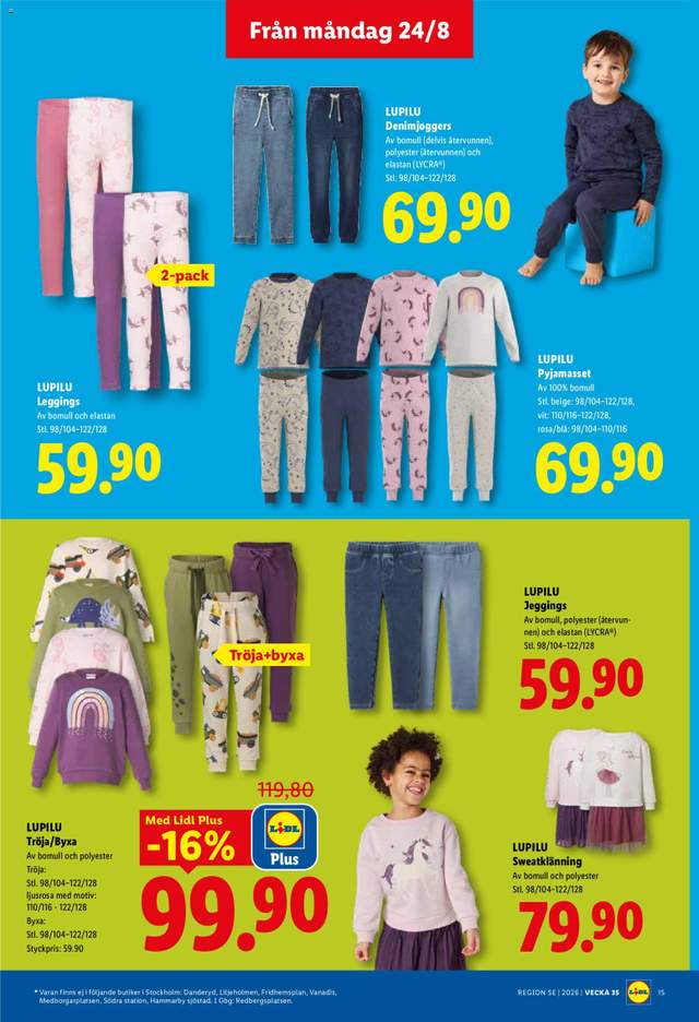 Nytt Lidl reklamblad från 24/08