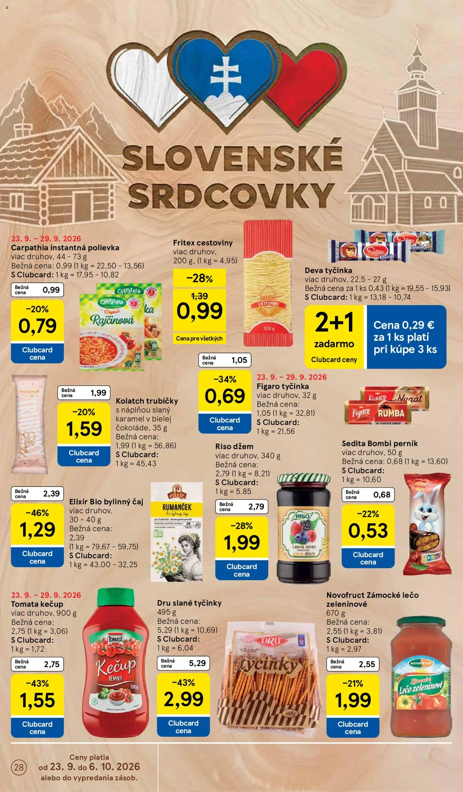 Náhľad Tesco letáku platného od 23.09.2026