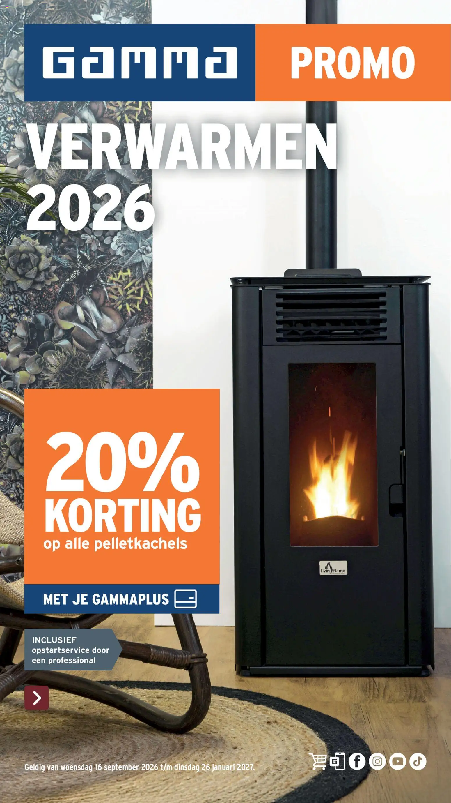 Voorbeeld van GAMMA Verwarmingspecial van winkel GAMMA geldig vanaf 16/09/2026