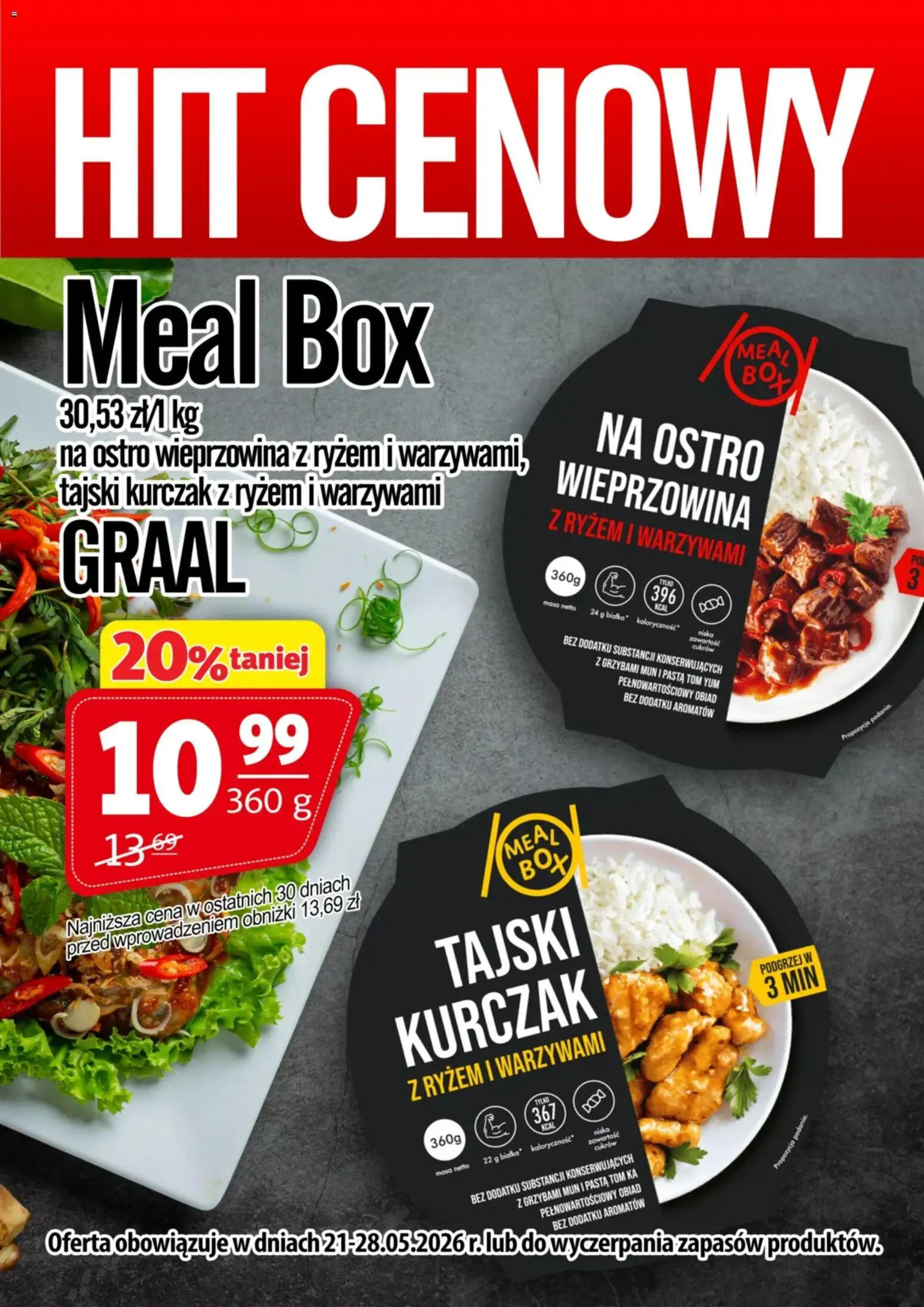 Pogląd gazetki "Prim Market promocja - Mealbox" ze sklepu Prim Market ważnej od 21.05.2026