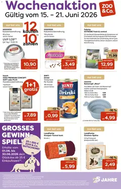 Vorschau von dem Prospekt des Geschäftes Zoo & co, gültig ab dem 15.06.2026