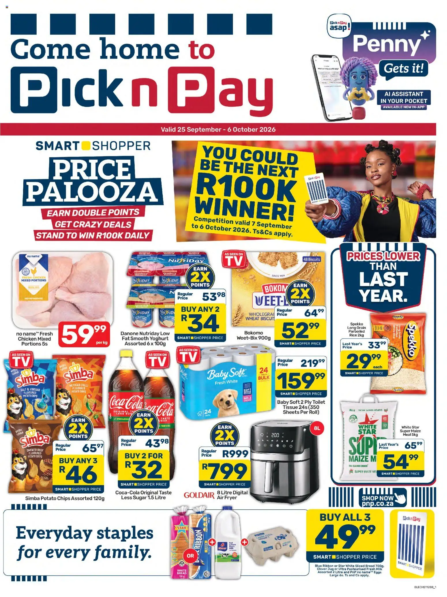 Preview of Pick n Pay flyer valid from 25/09/2026