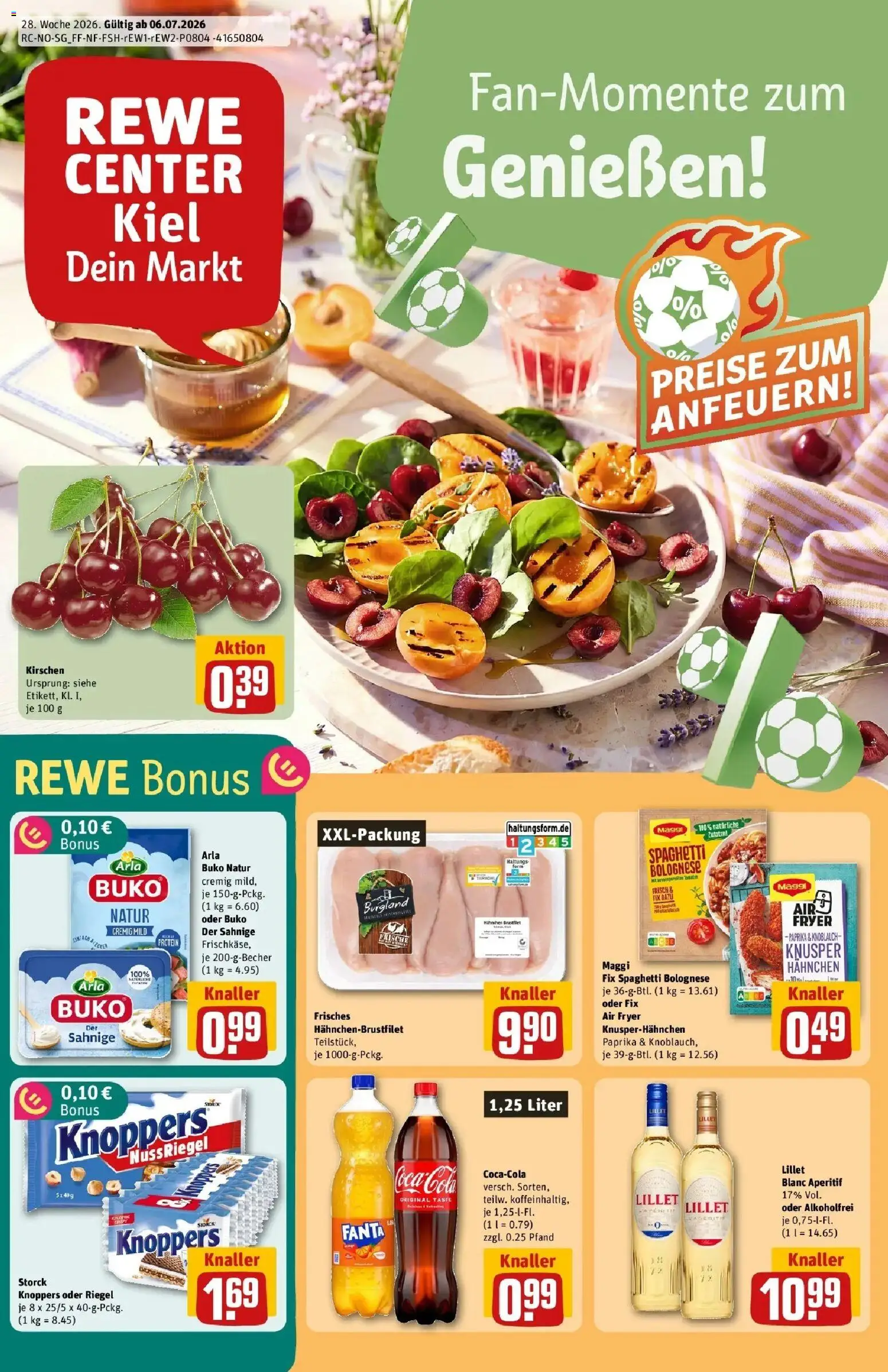 Vorschau von dem Prospekt des Geschäftes Rewe, gültig ab dem 06.07.2026