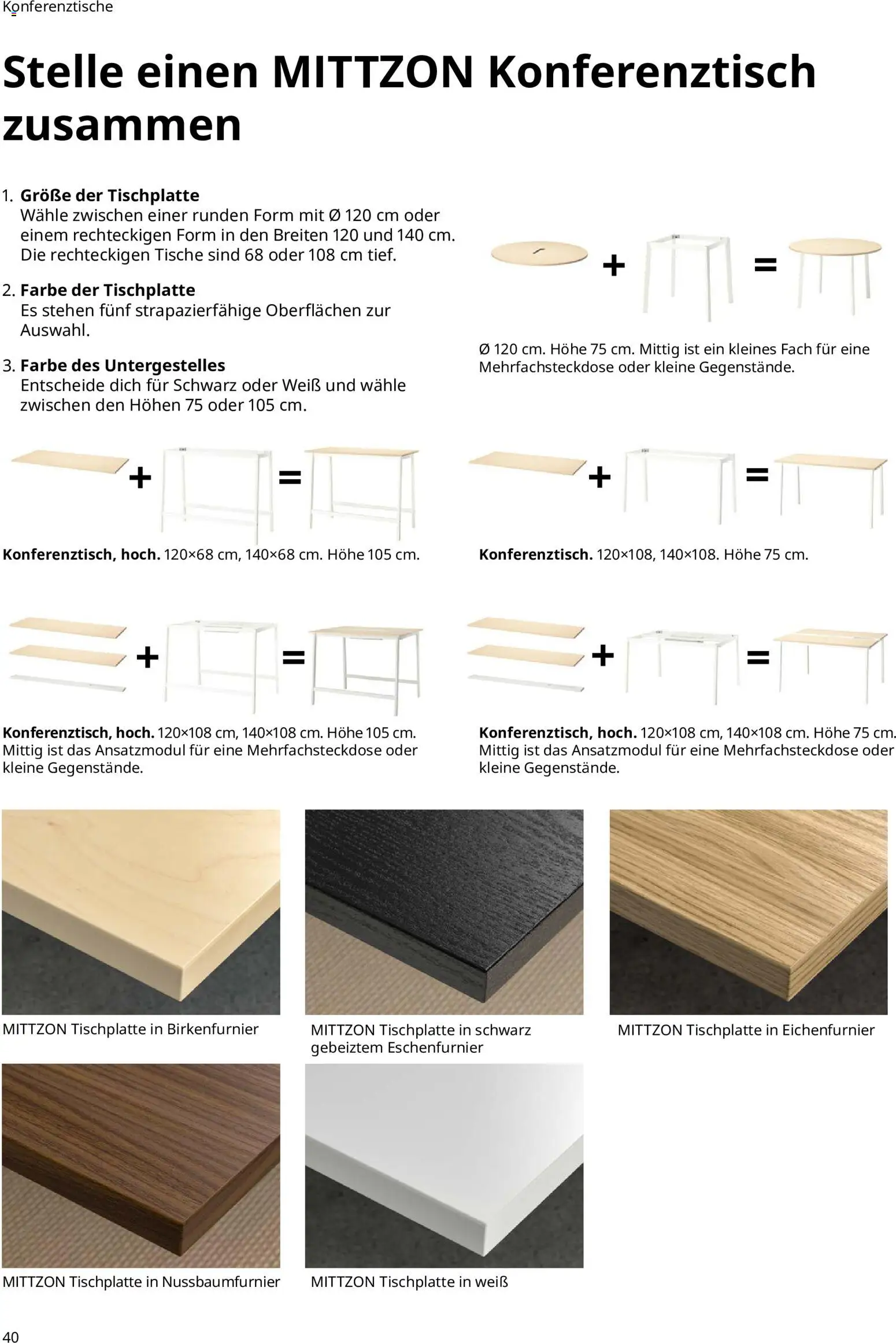 Vorschau von dem Prospekt des Geschäftes Ikea, gültig ab dem 10.09.2026 - Konferenztisch