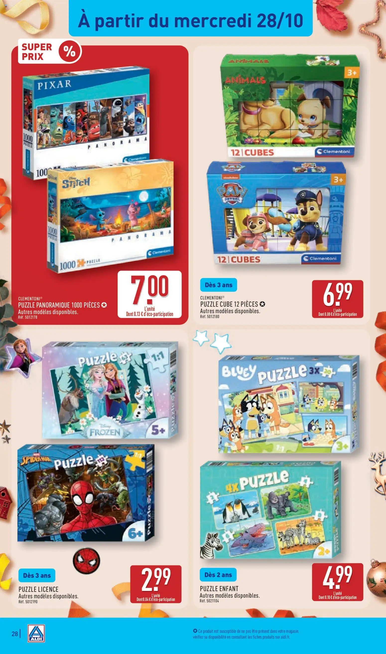Prévisualisation de Aldi catalogue du magasin Aldi formulaire valide 27/10/2026