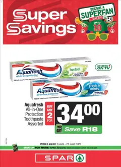 Preview of Superspar flyer valid from 08/06/2026