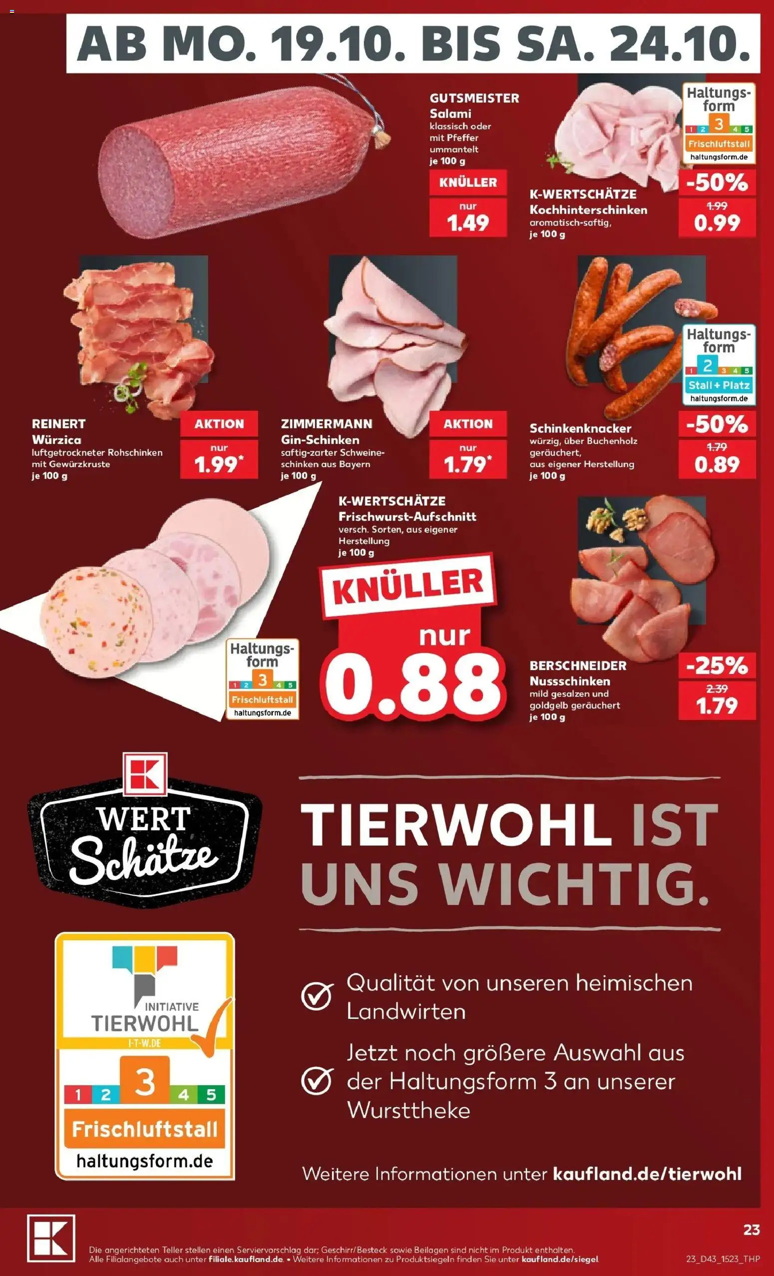 Vorschau von dem Prospekt des Geschäftes Kaufland, gültig ab dem 19.10.2026