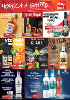 Náhľad CBA Verex letáku platného od 01.10.2026