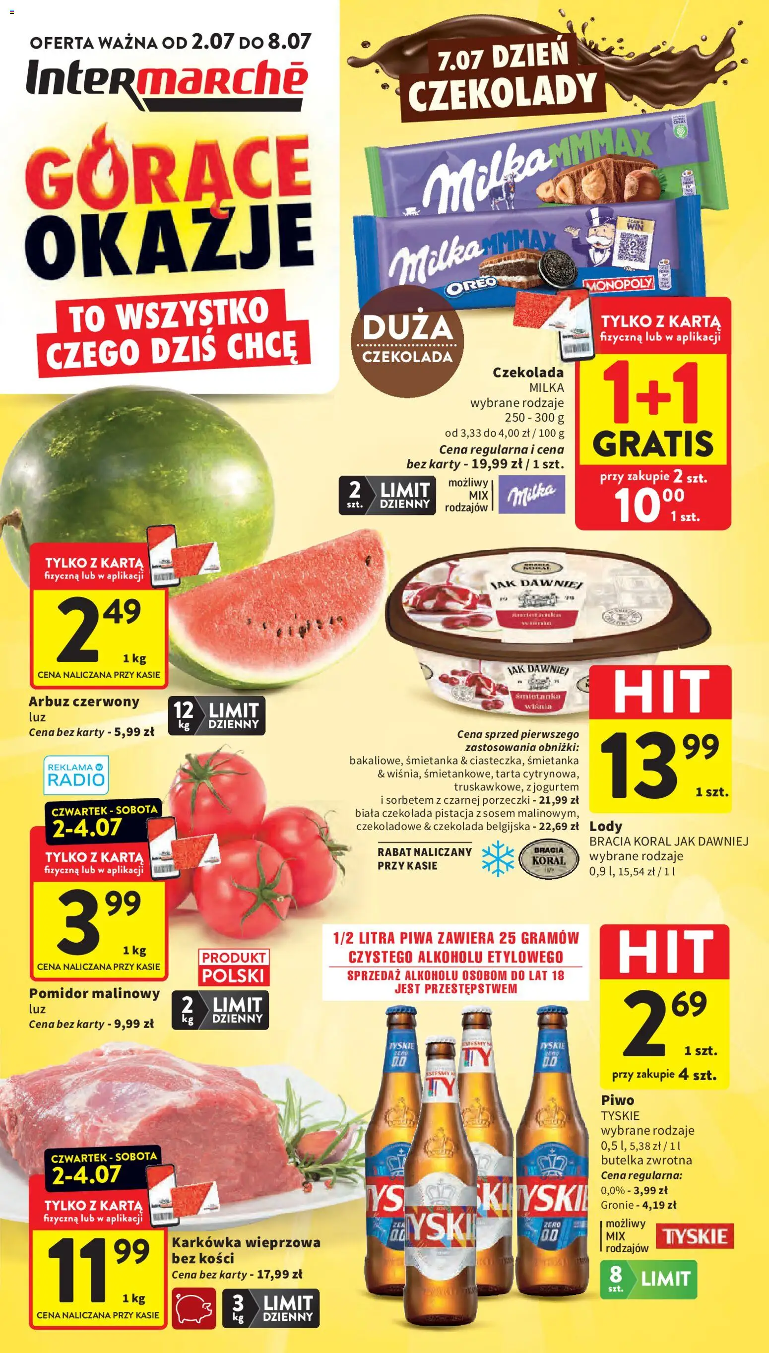 Pogląd gazetki "Intermarche gazetka" ze sklepu Intermarche ważnej od 02.07.2026