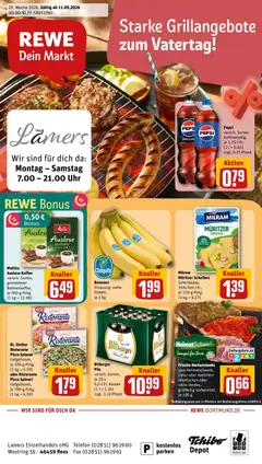 Vorschau von dem Prospekt des Geschäftes Rewe, gültig ab dem 10.05.2026