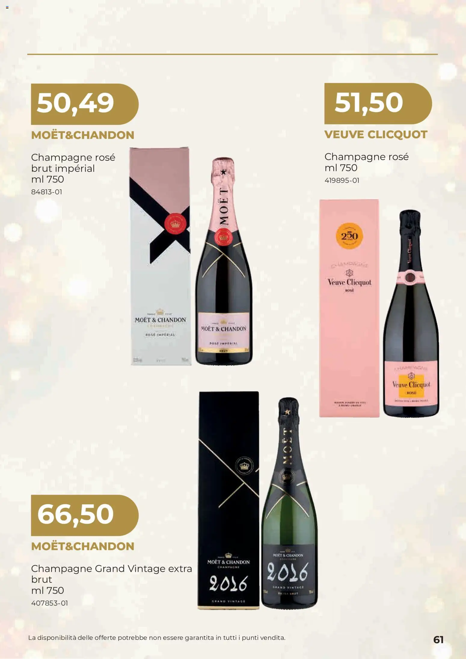 Anteprima dell'opuscolo Sogegross volantino Strenne dal negozio Sogegross valido da 27/10/2026 - Champagne, Moet