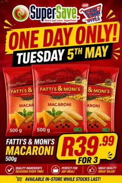 Preview of Super Save flyer valid from 05/05/2026