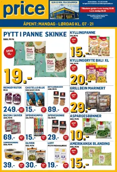 Forhåndsvis Price Lagerbutikk kundeavis fra butikk Price Lagerbutikk gyldig fra 25/09/2026