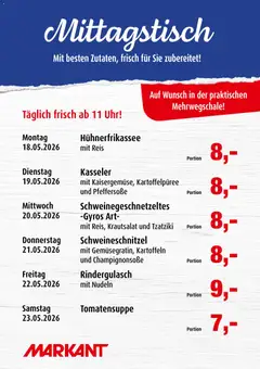 Vorschau von dem Prospekt des Geschäftes Markant, gültig ab dem 18.05.2026