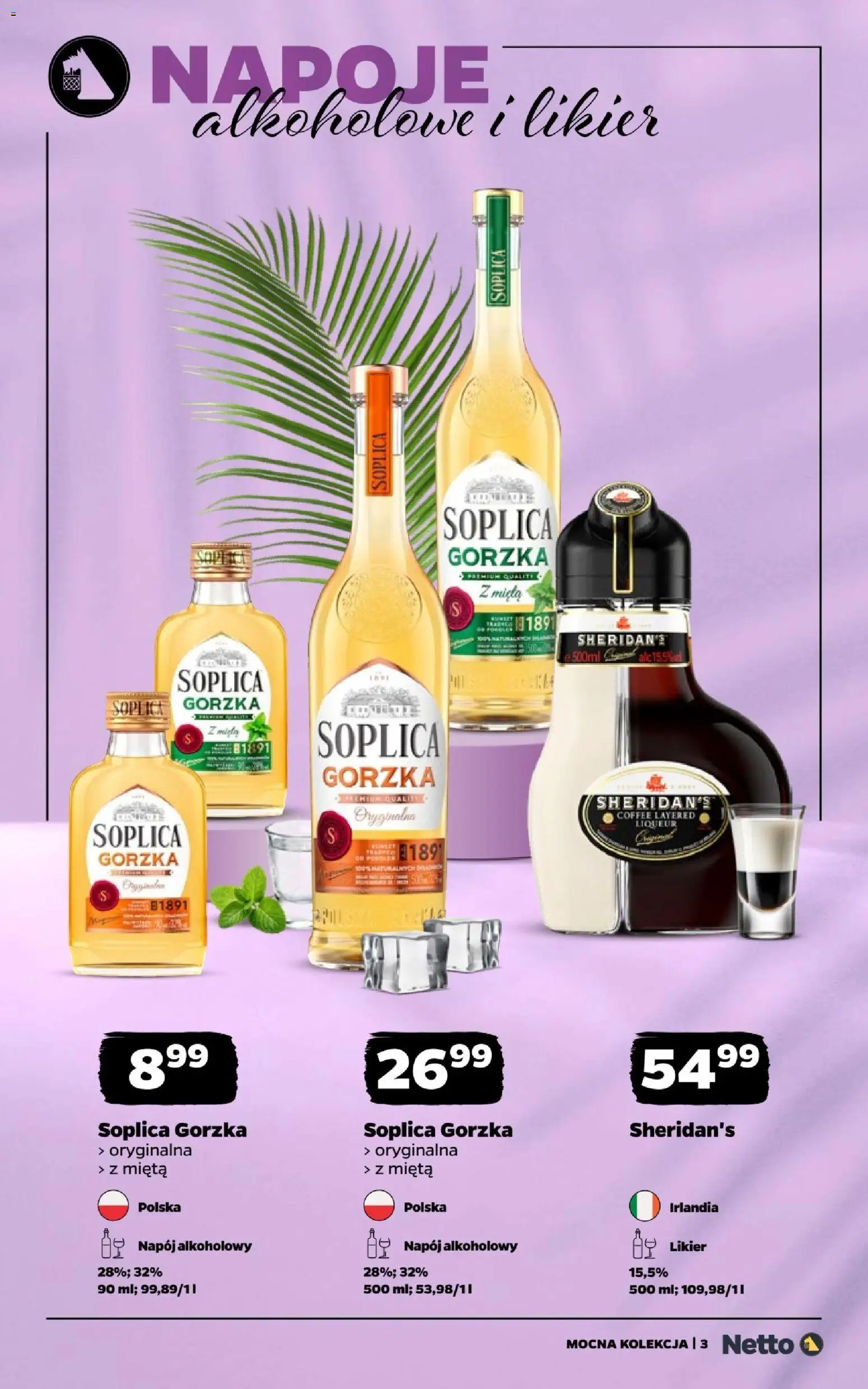 Pogląd gazetki "Netto gazetka - Mocne alkohole" ze sklepu Netto ważnej od 31.08.2026