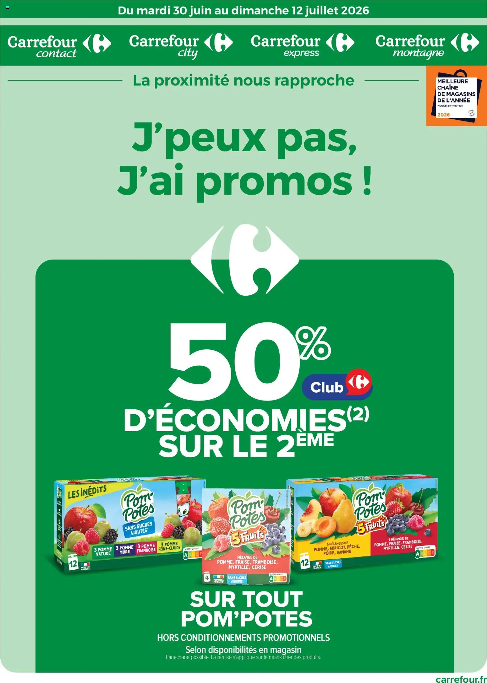 Prévisualisation de Carrefour contact catalogue du magasin Carrefour contact formulaire valide 30/06/2026