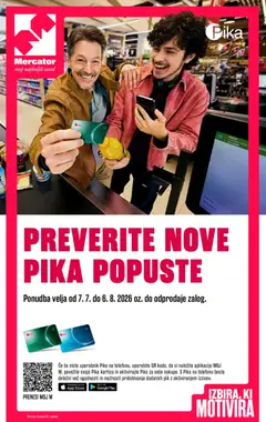 Predogled kataloga iz trgovine Mercator veljaven od 07.07.2026