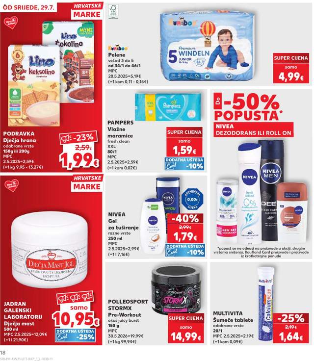 Novi Kaufland katalog od 29.07.