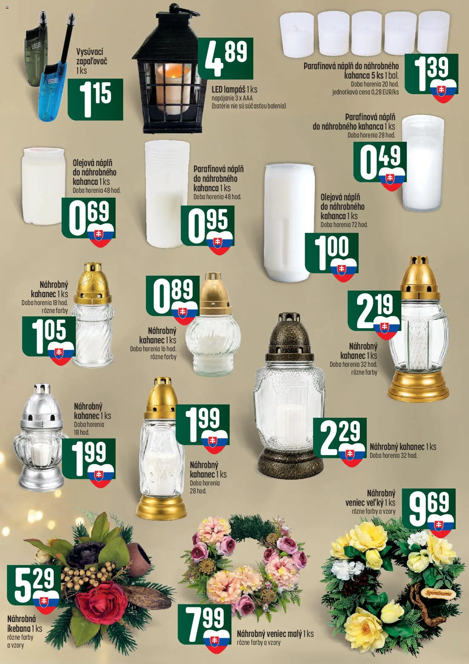 Náhľad COOP Jednota letáku platného od 01.10.2026 - Led, Batérie