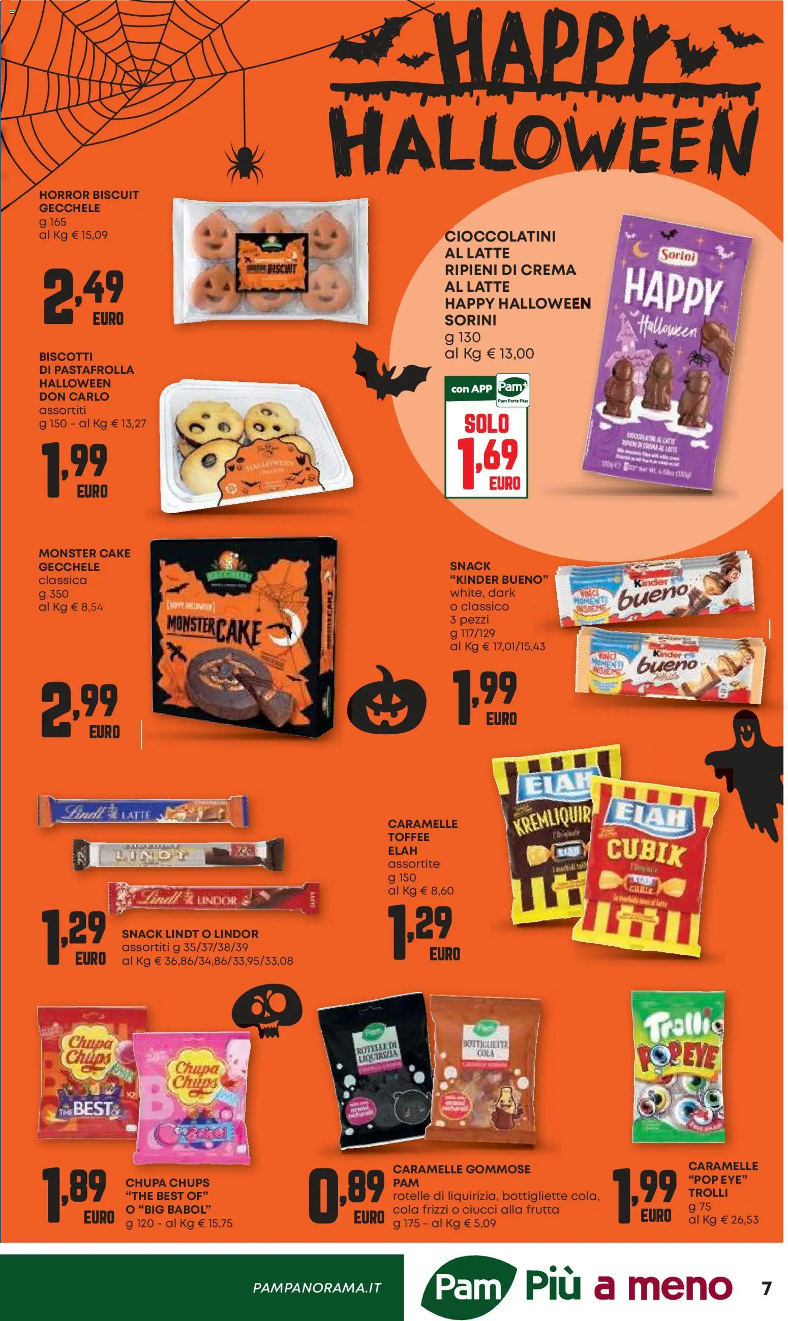 Anteprima dell'opuscolo PAM volantino dal negozio PAM valido da 22/10/2026 - Crema, The, Biscotti, Latte, Lindt, Frutta, Caramelle, Cioccolatini