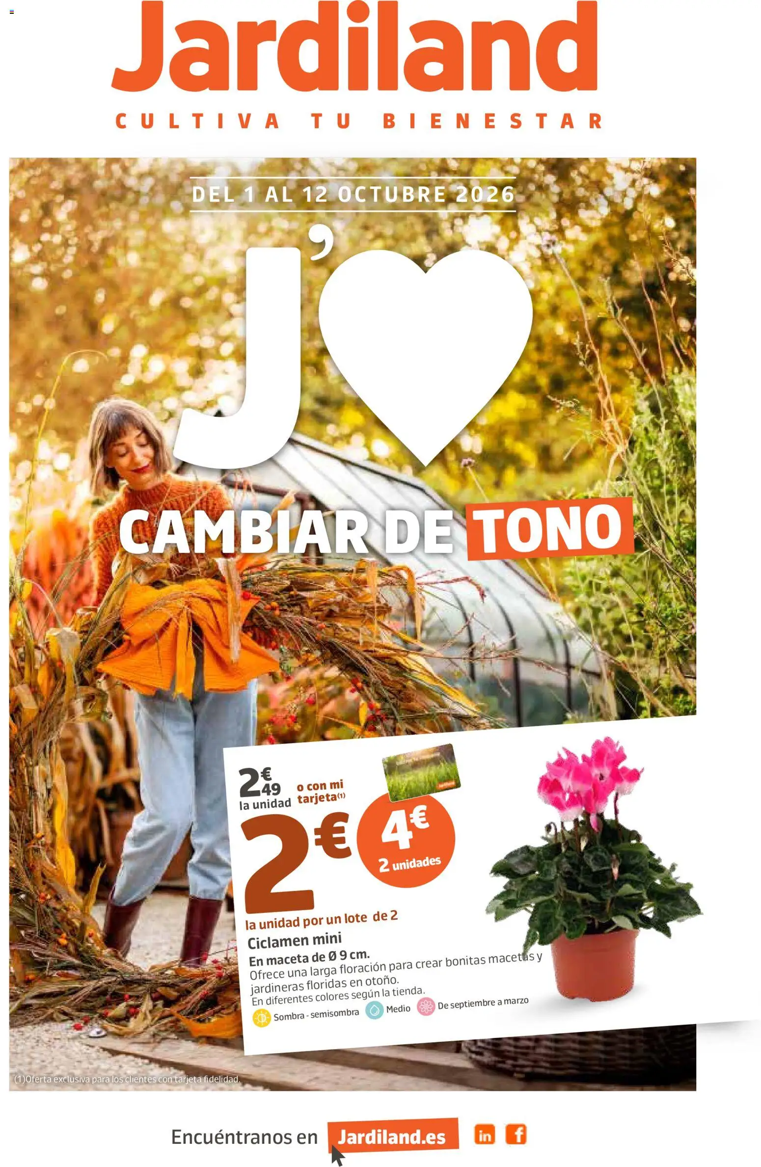 Vista previa del folleto de la tienda Jardiland válido desde el 01/10/2026 