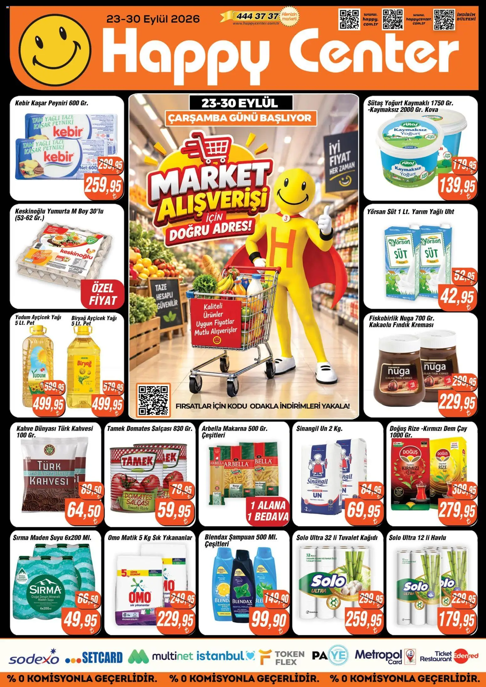 Happy Center Happy Center Katalog 23.09.2026 - Broşürünün önizlemesi
