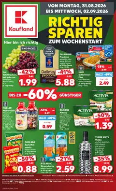 Voorbeeld van Kaufland DE -DE Folder van winkel Kaufland DE geldig vanaf 31-08-2026