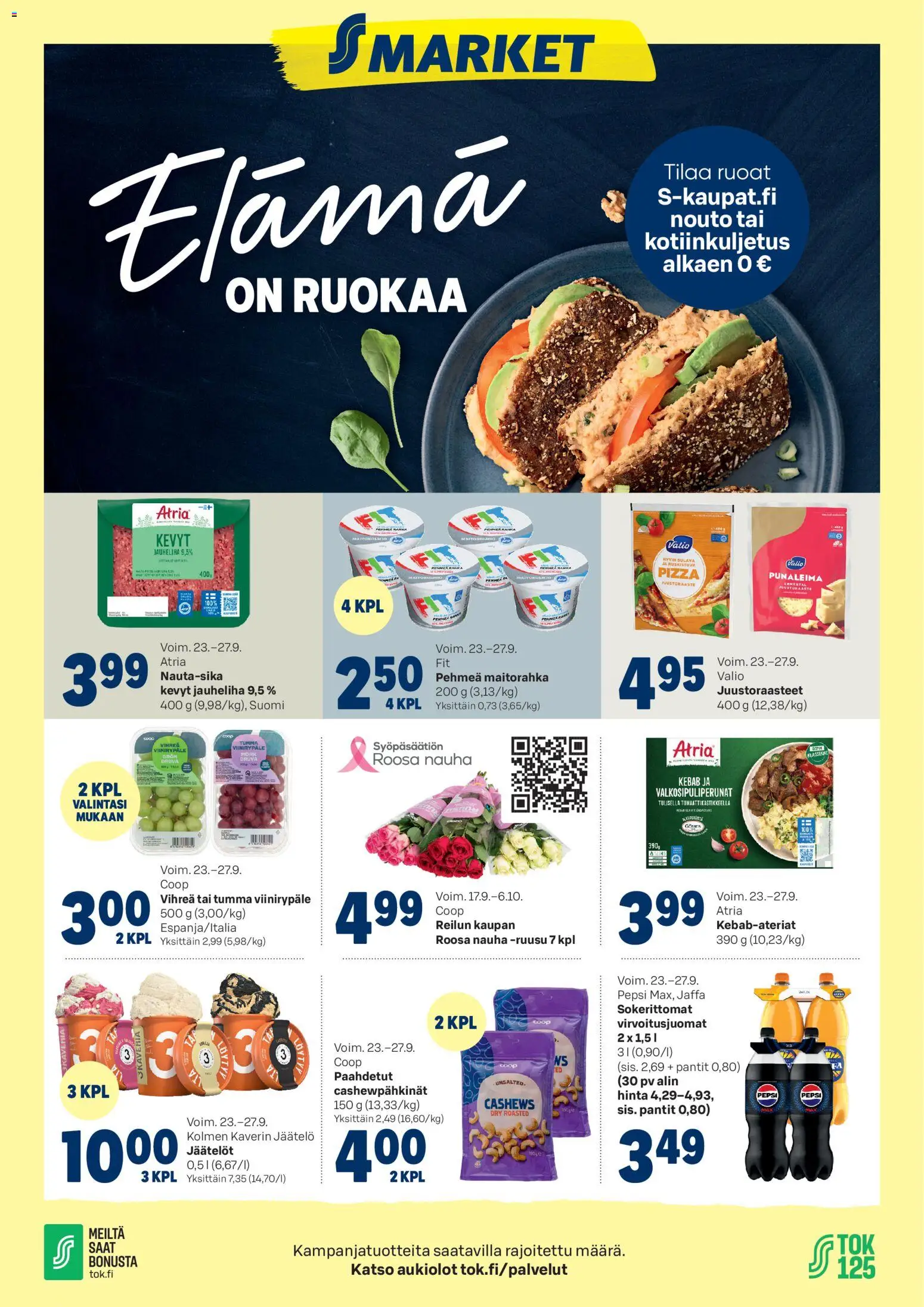 Kaupan S-market S-market Elámá esikatselu, voimassa 23/09/2026