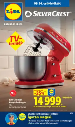 Lidl - Lidl Nonfood kínálatunk megtekintése, amely érvényes 2026.09.24.-től