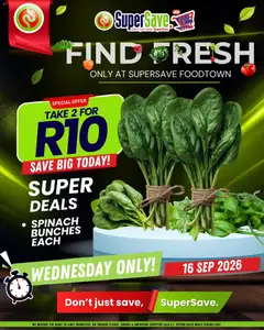 Preview of Super Save flyer valid from 16/09/2026