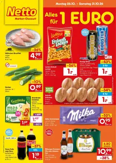 Vorschau von dem Prospekt des Geschäftes Netto Marken-Discount, gültig ab dem 26.10.2026