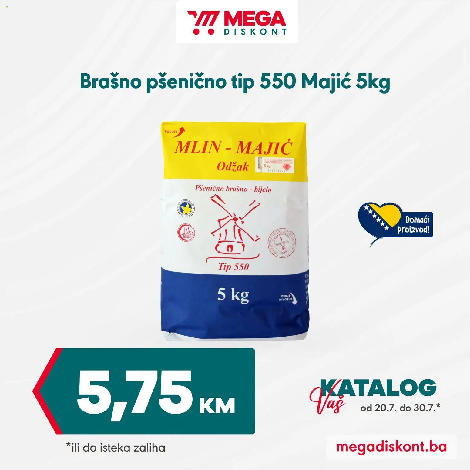 Pregled letka Mega Diskont katalog trgovine Mega Diskont vrijedi od 20.07.2026