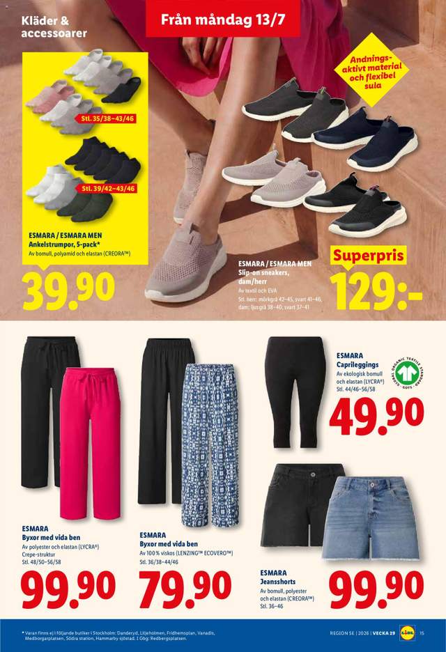 Nytt Lidl reklamblad från 13/07
