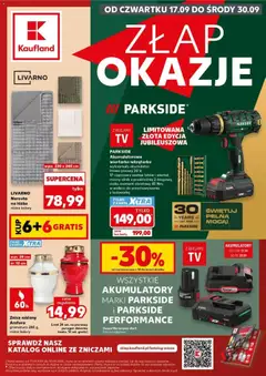 Pogląd gazetki "Kaufland gazetka - Złap Okazje" ze sklepu Kaufland ważnej od 17.09.2026