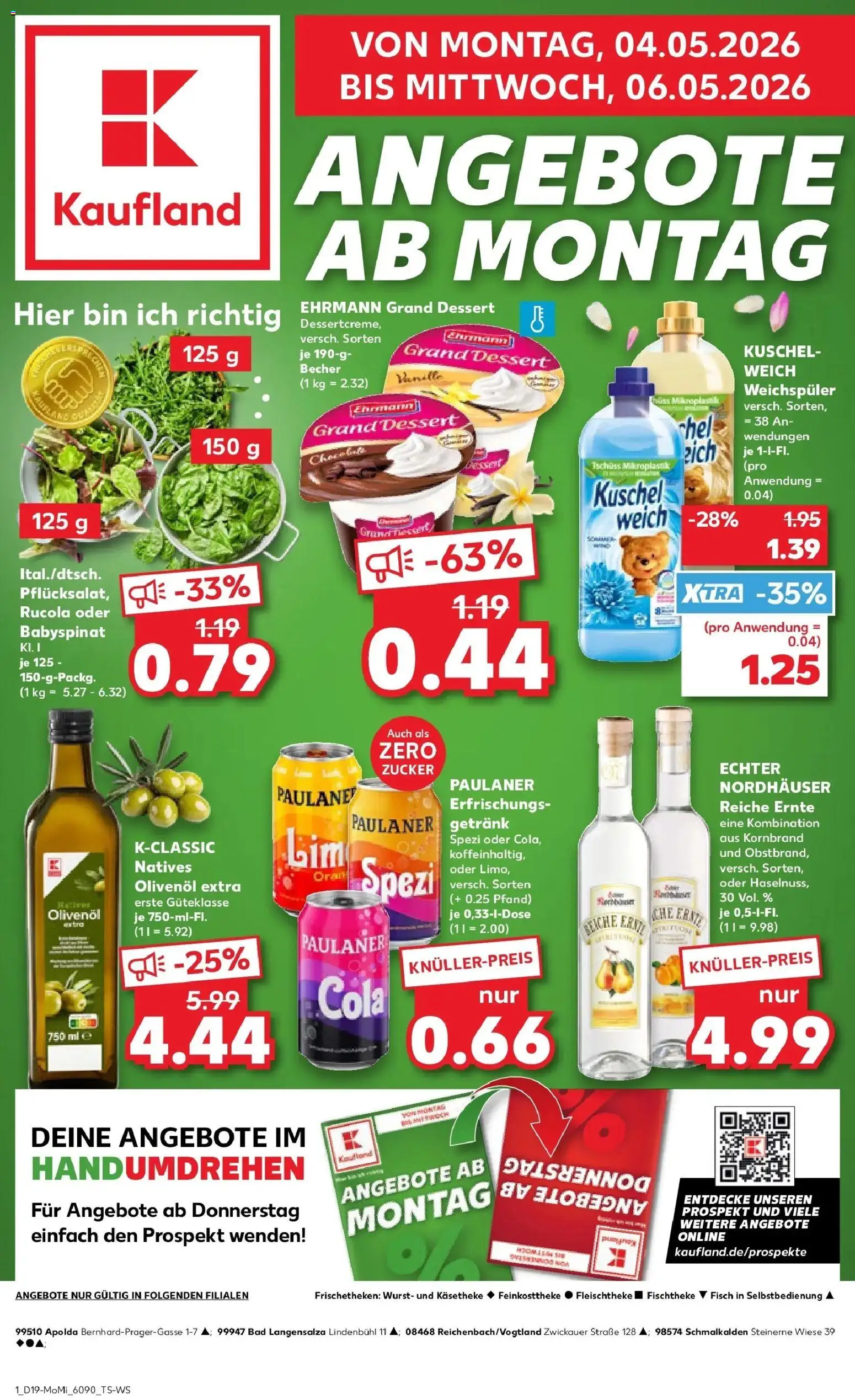 Vorschau von dem Prospekt des Geschäftes Kaufland, gültig ab dem 04.05.2026