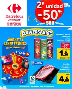 Vista previa del folleto de la tienda Carrefour Market válido desde el 24/09/2026 