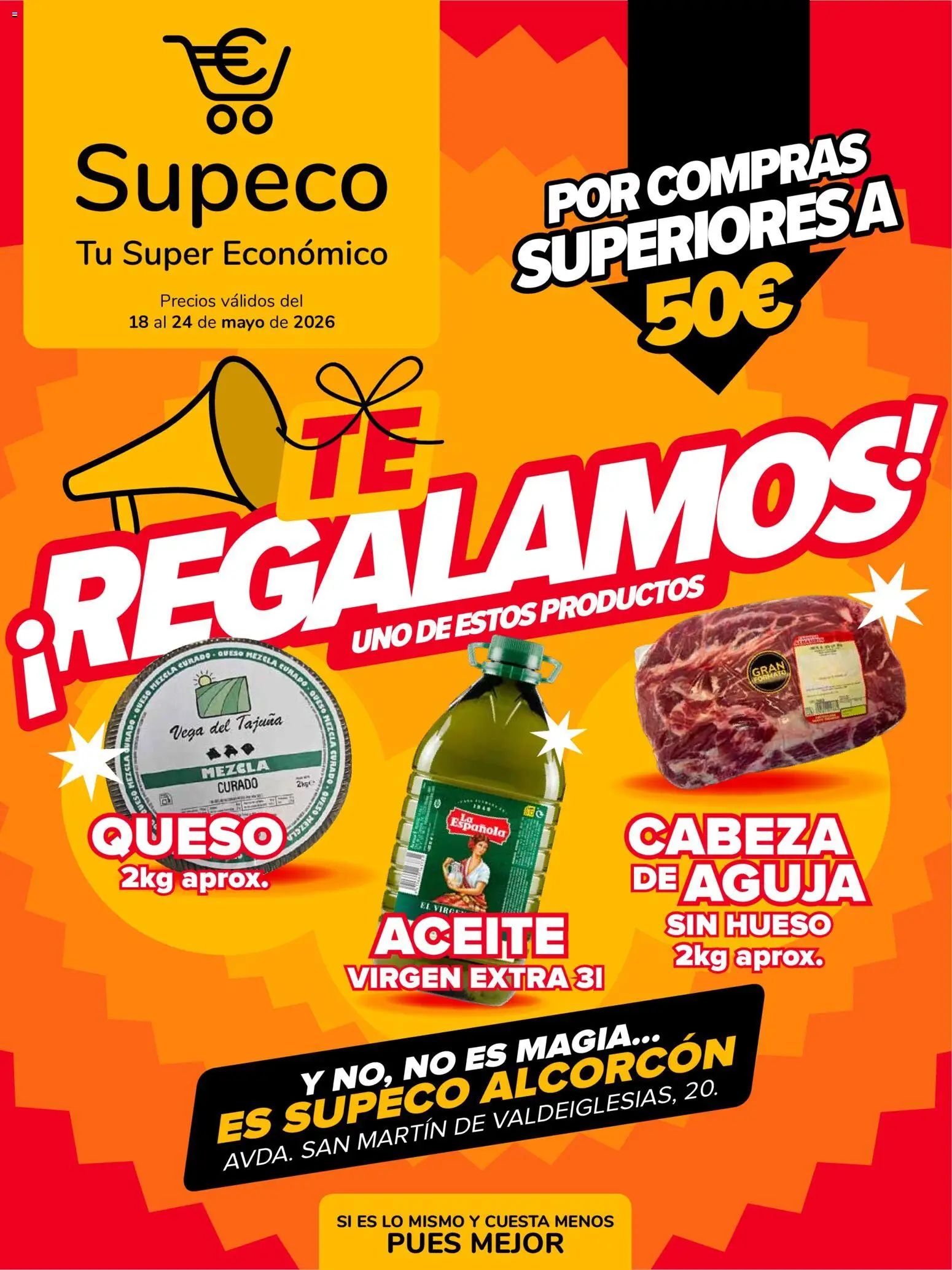 Vista previa del folleto de la tienda Supeco válido desde el 18/05/2026 