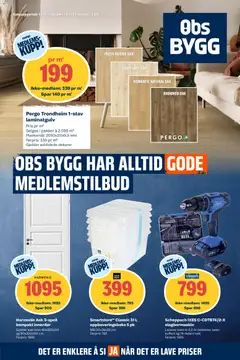 Forhåndsvis Obs Bygg kundeavis fra butikk Obs Bygg gyldig fra 11/10/2026