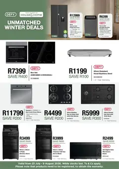 Preview of House and Home flyer valid from 23/07/2026