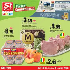 Anteprima dell'opuscolo Sì con Te volantino Market dal negozio Sì con Te valido da 18/06/2026