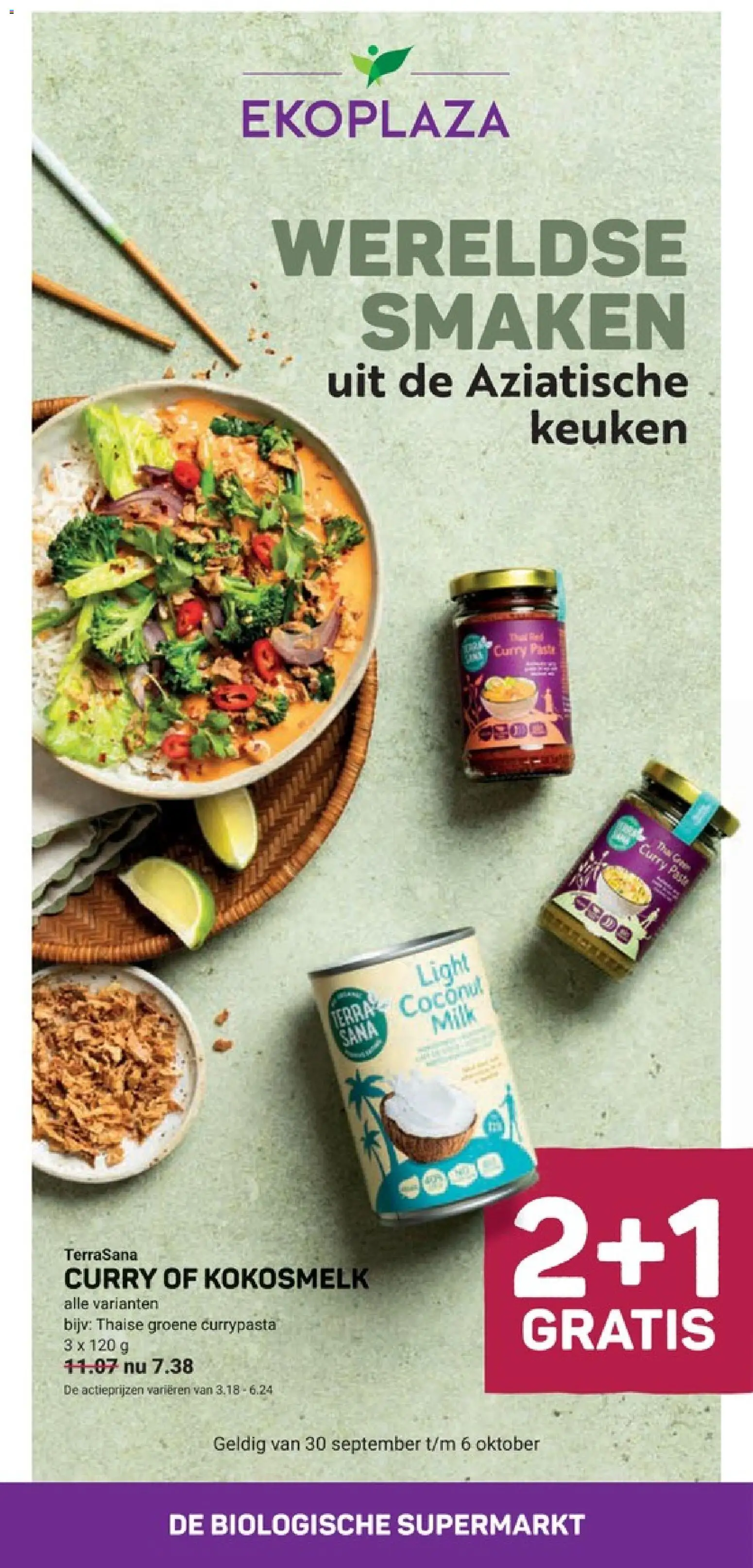 Voorbeeld van Ekoplaza folder van winkel Ekoplaza geldig vanaf 30-09-2026