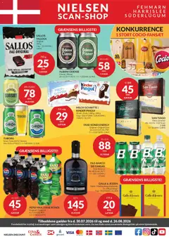 Eksempel på tilbudsavis Nielsen Discount - Tilbudsavis fra butik Nielsen Discount gyldig fra 30/07/2026