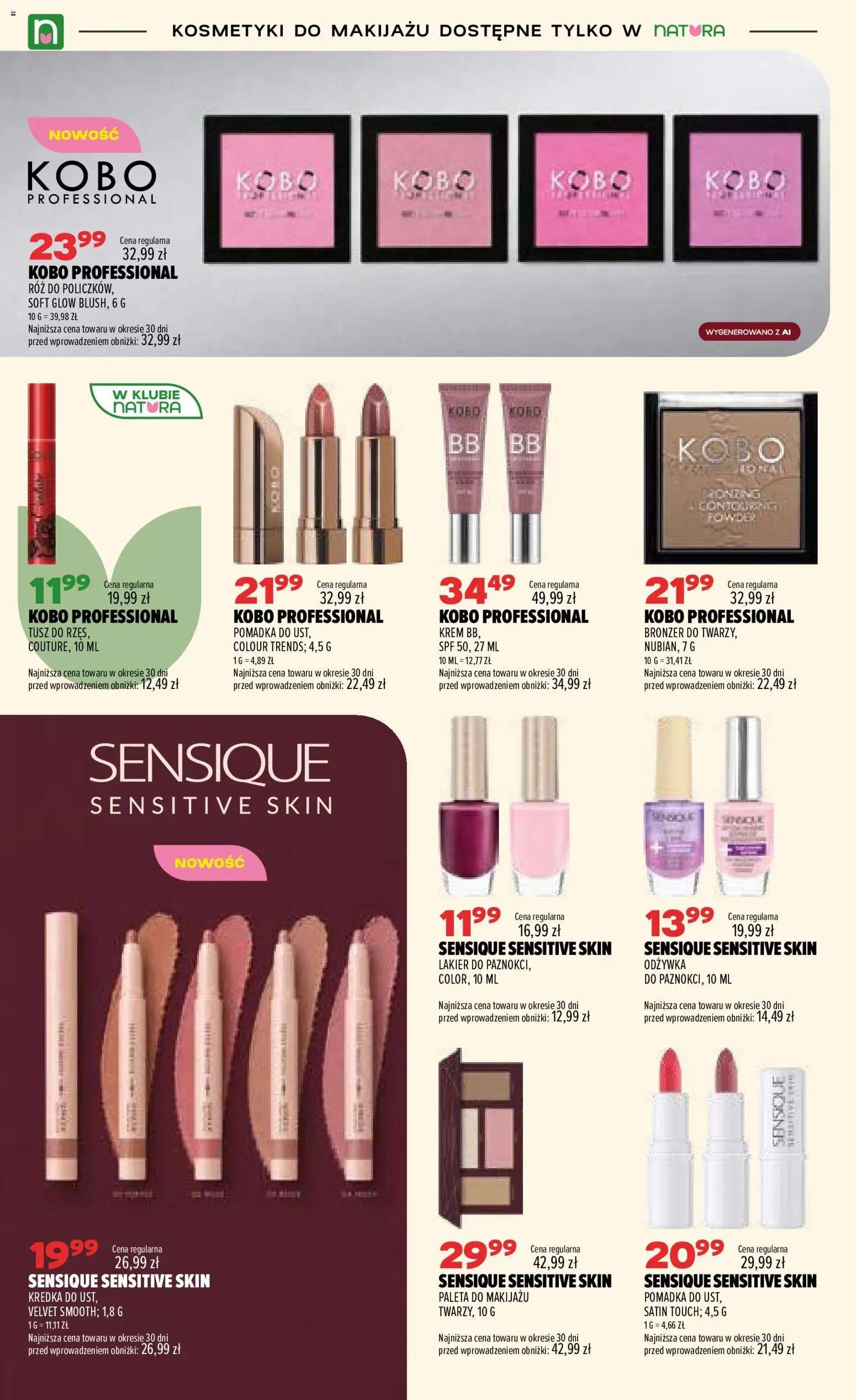 Pogląd gazetki "Drogerie Natura Black Friday" ze sklepu Drogerie Natura ważnej od 15.10.2026