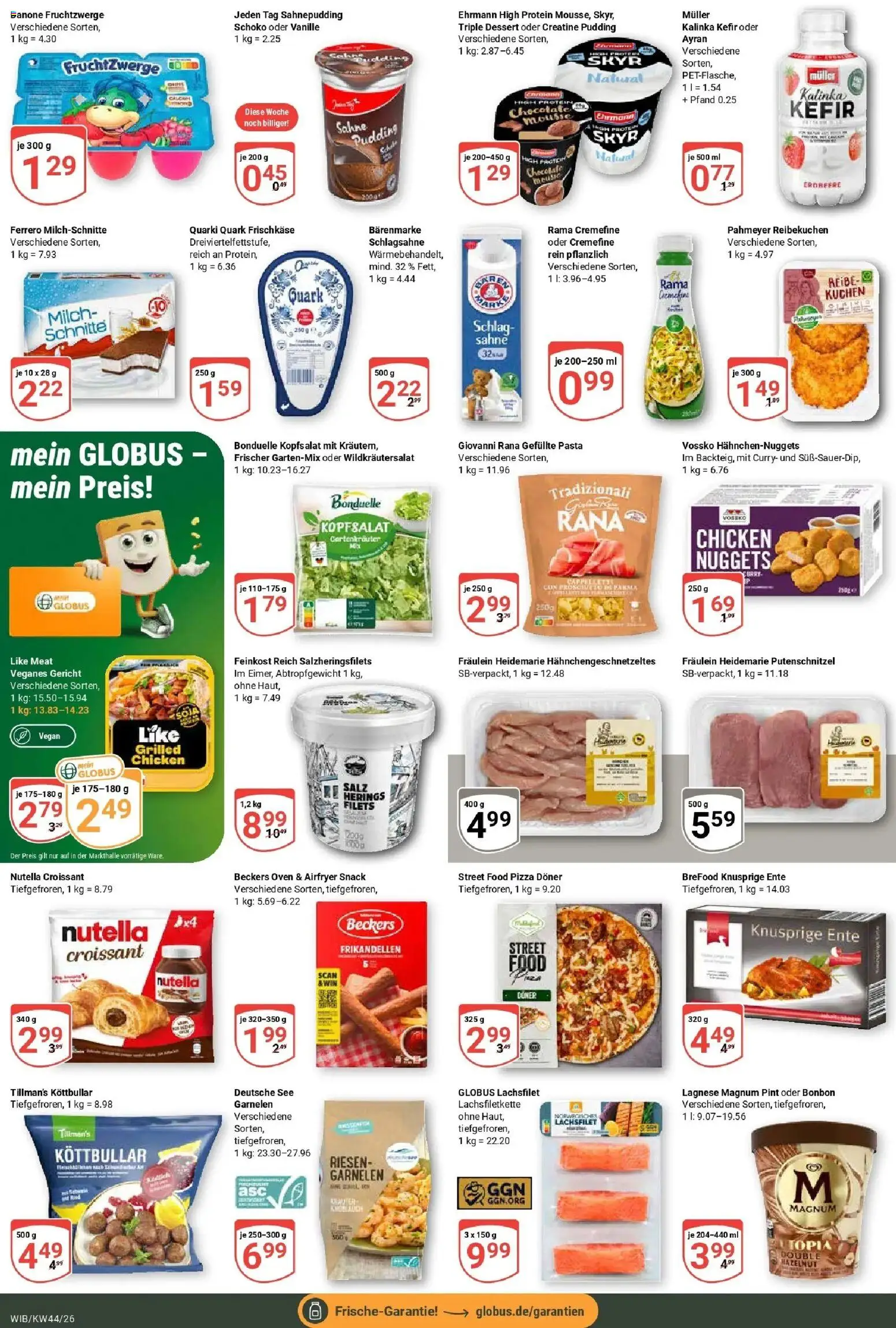 Vorschau von dem Prospekt des Geschäftes Globus, gültig ab dem 26.10.2026