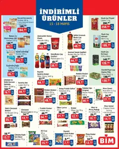 BİM BİM - İndirimli Ürünler 15.05.2026 - Broşürünün önizlemesi