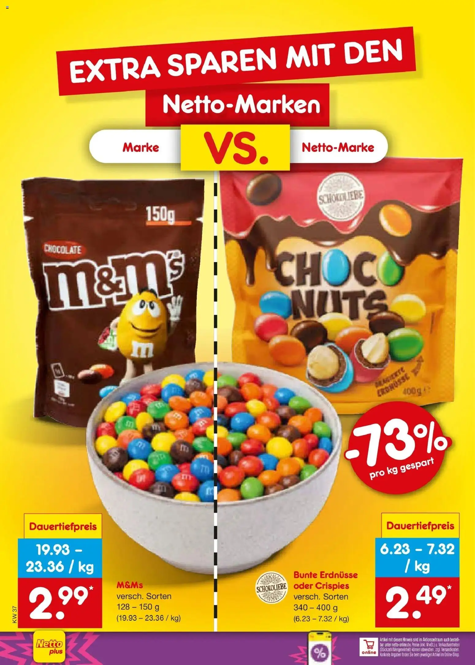 Vorschau von dem Prospekt des Geschäftes Netto Marken-Discount, gültig ab dem 07.09.2026 - Erdnüsse